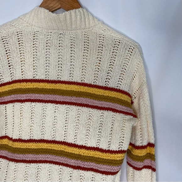 NWT Madewell Striped Diaz Open Cardigan - Picture 5 of 11